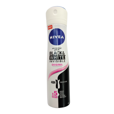 Nivea Black & White Deodorant Spray 150ml