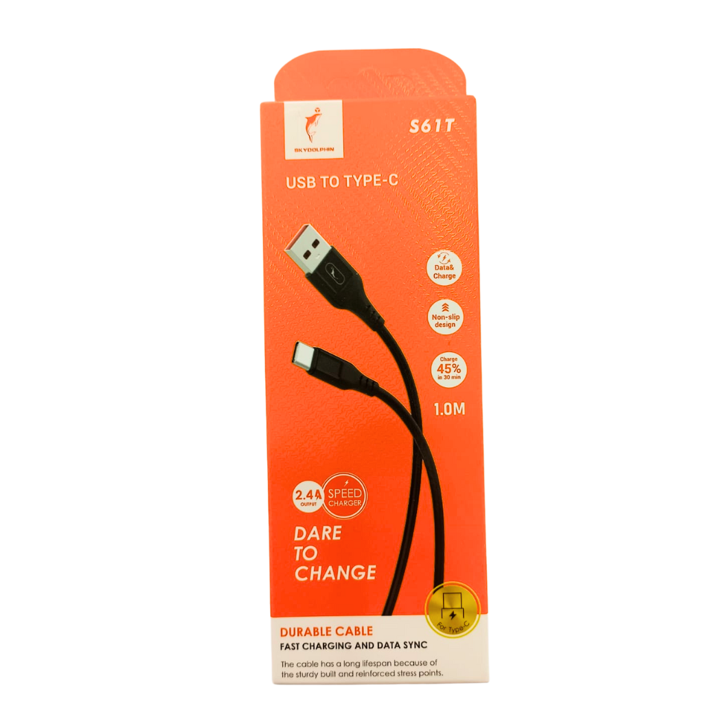 Charger USB to Type C (1.0m)