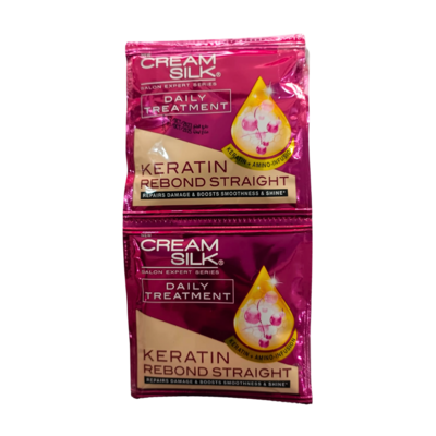CreamSilk Keratin Rebond Straight Pack 12pcs