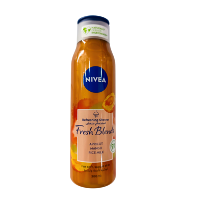 Nivea Fresh Blends Apricot Mango Rice Milk Showergel 300ml
