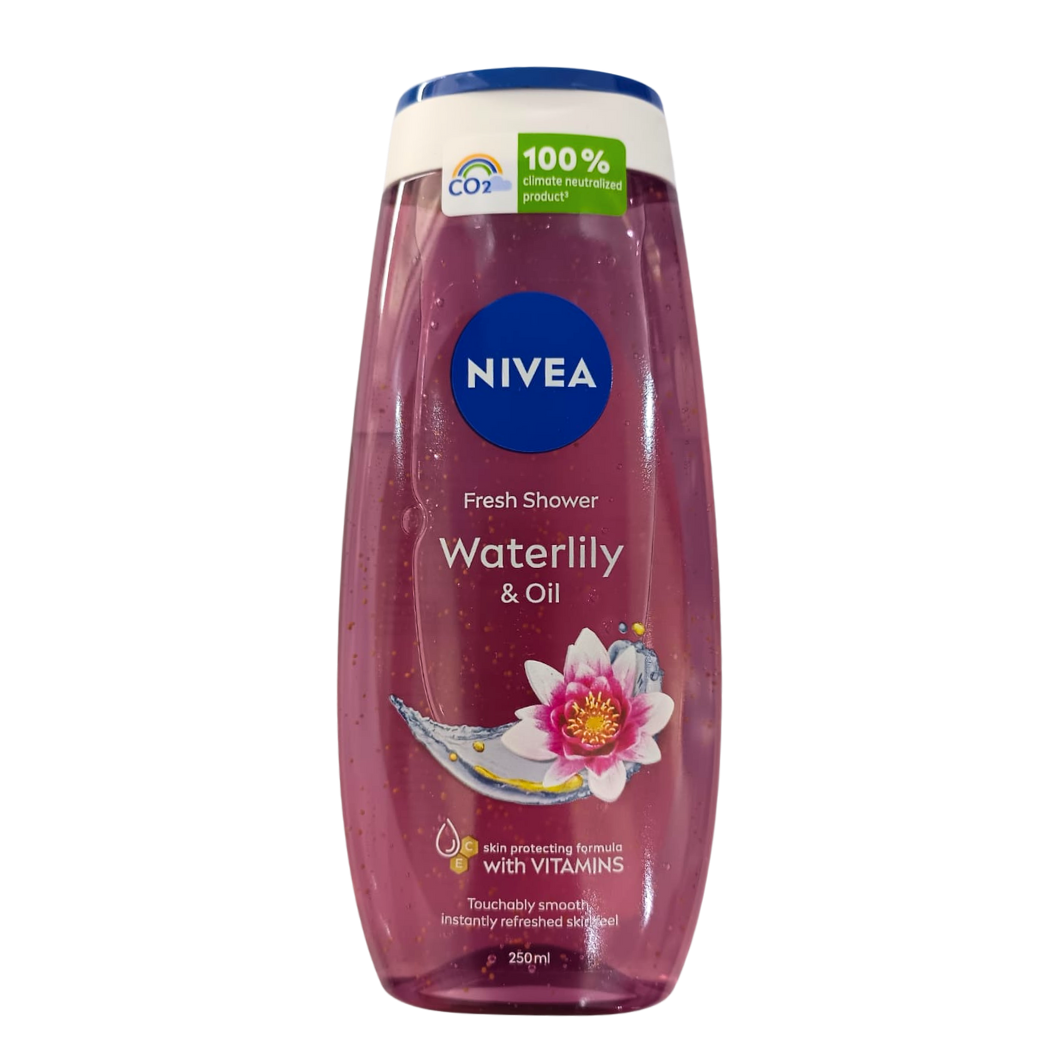 Nivea Fresh Shower Waterlily &amp; Oil Shower Gel 250ml