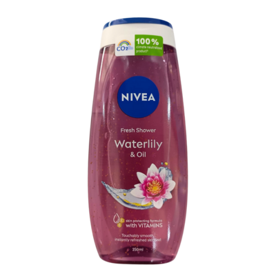 Nivea Fresh Shower Waterlily &amp; Oil Shower Gel 250ml