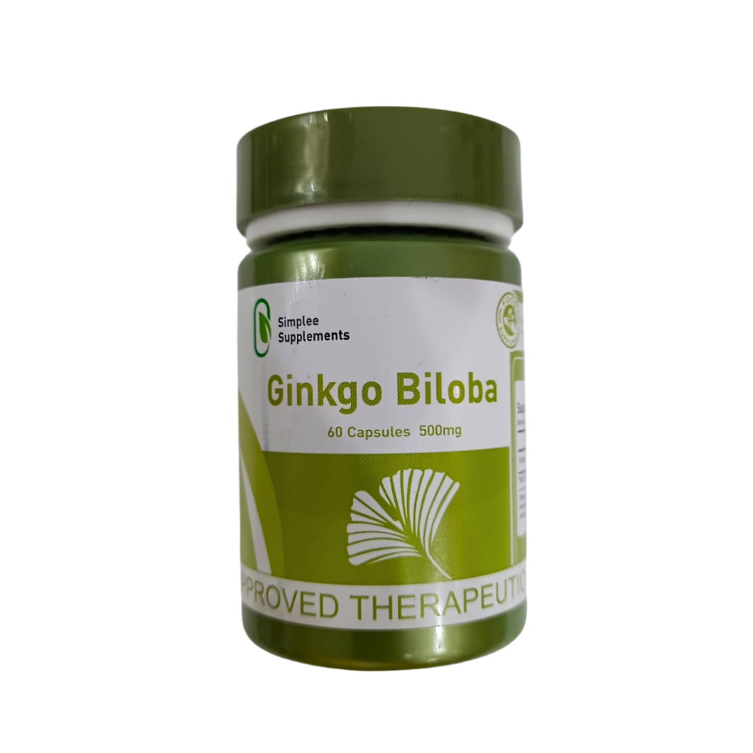 Simplee Supplements Gingko Biloba 60 Capsules