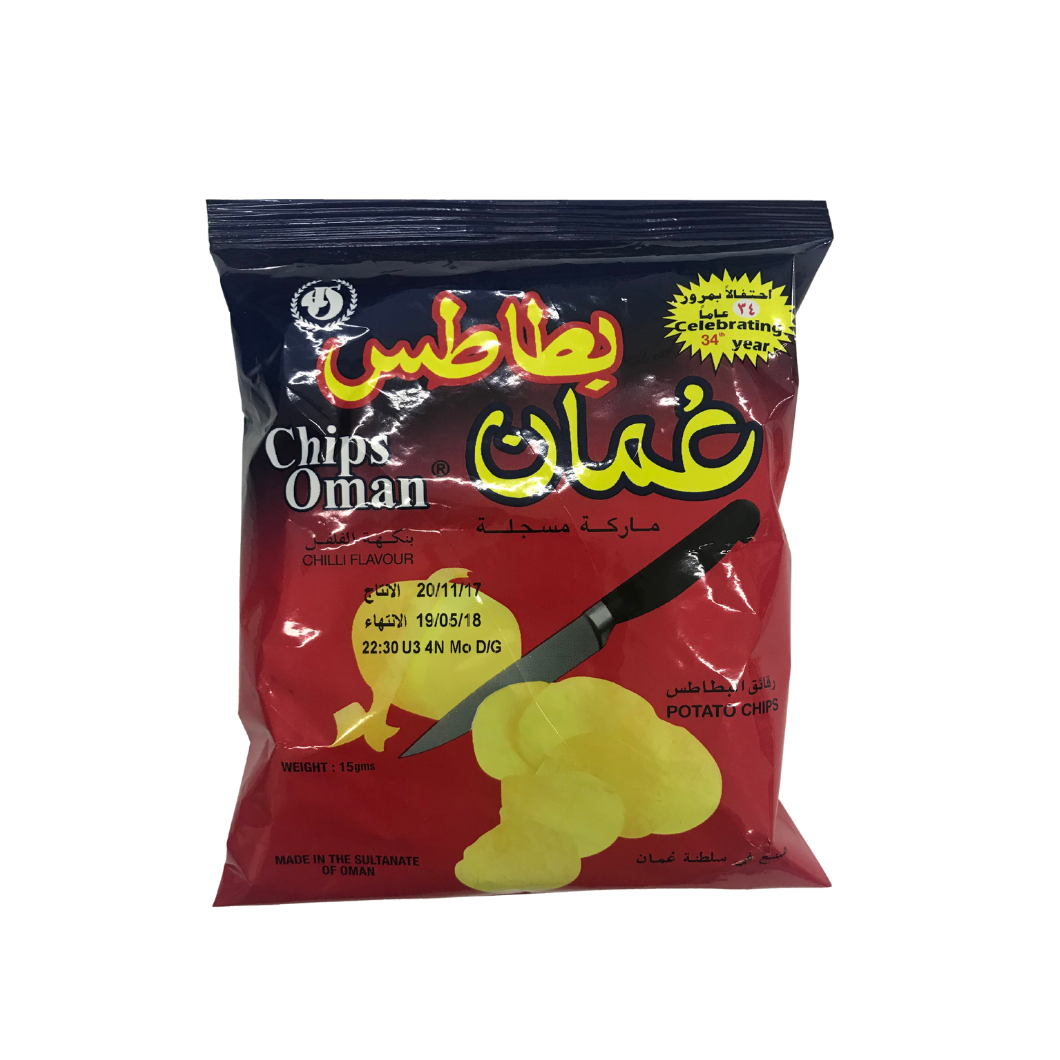 Chips Oman Chilli Flavour 15g