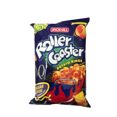 Roller Coaster Potato Rings Cheddar Cheese 225g