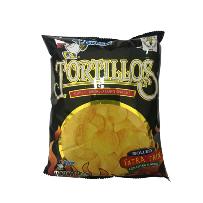 Granny Goose Tortillos Chili Flavored Corn Snacks 100g