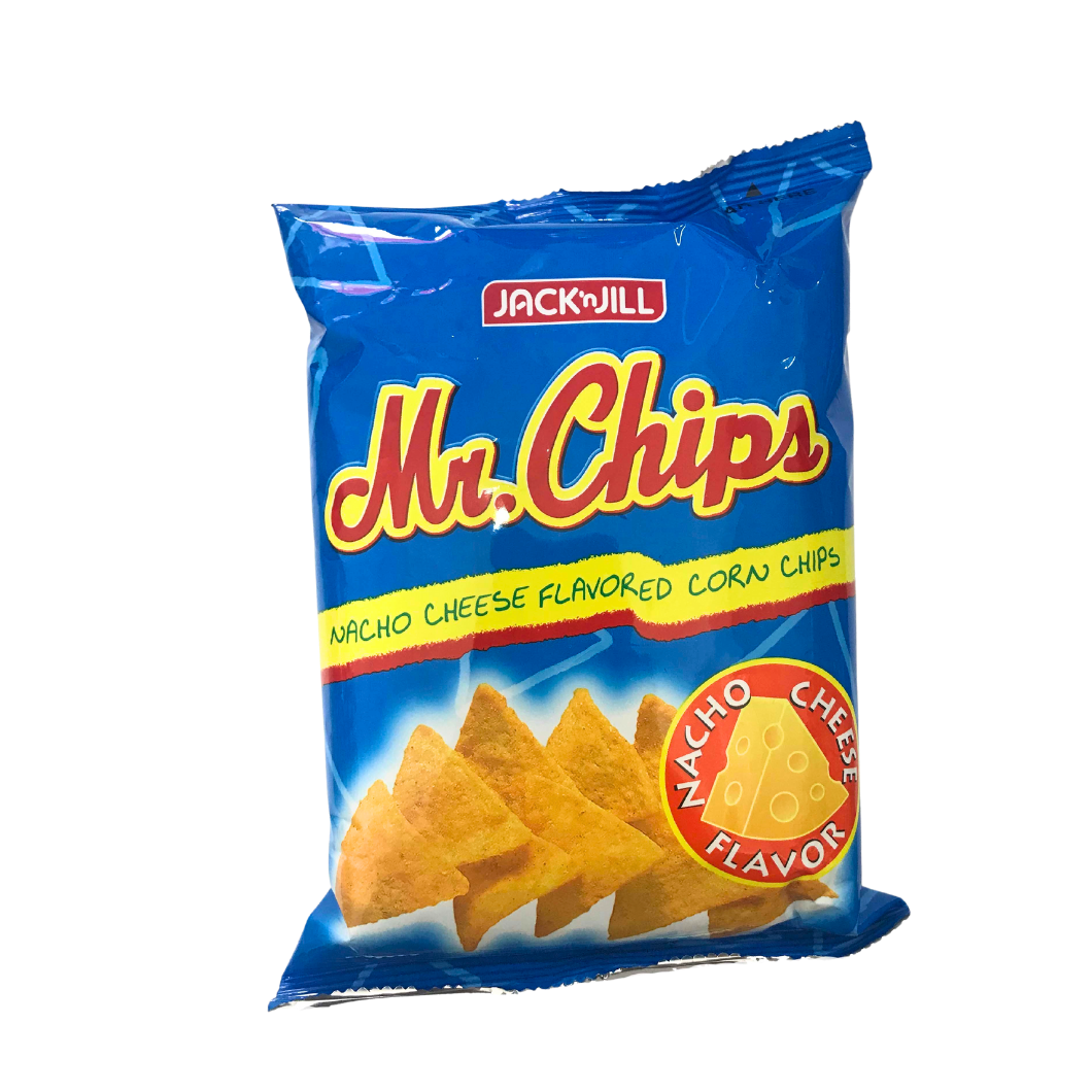 Mr Chips - Nacho Cheese Flavored Corn Chips 100g