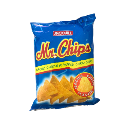 Mr Chips - Nacho Cheese Flavored Corn Chips 100g