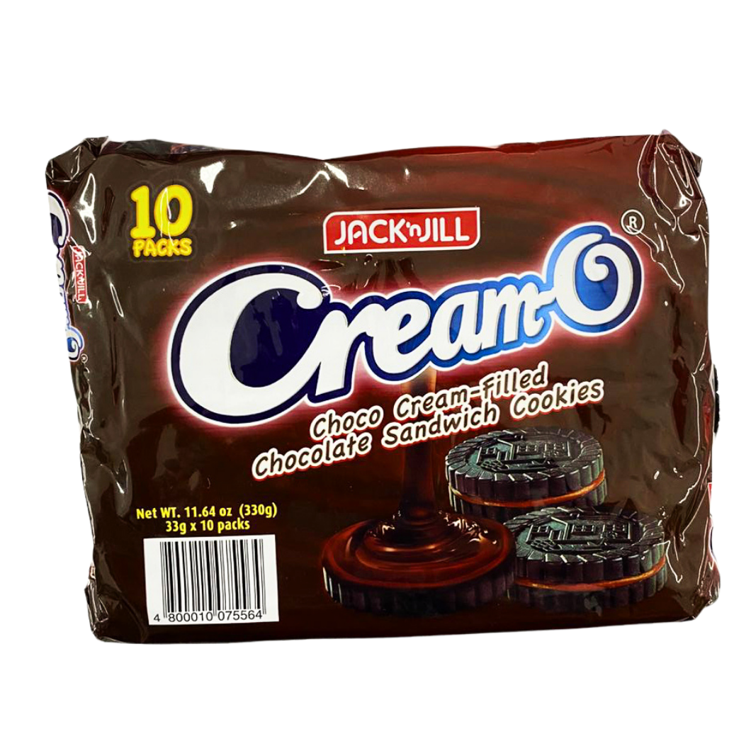 Cream-O Choco Cream Filled Chocolate Sandwich Cookies (10x33g)