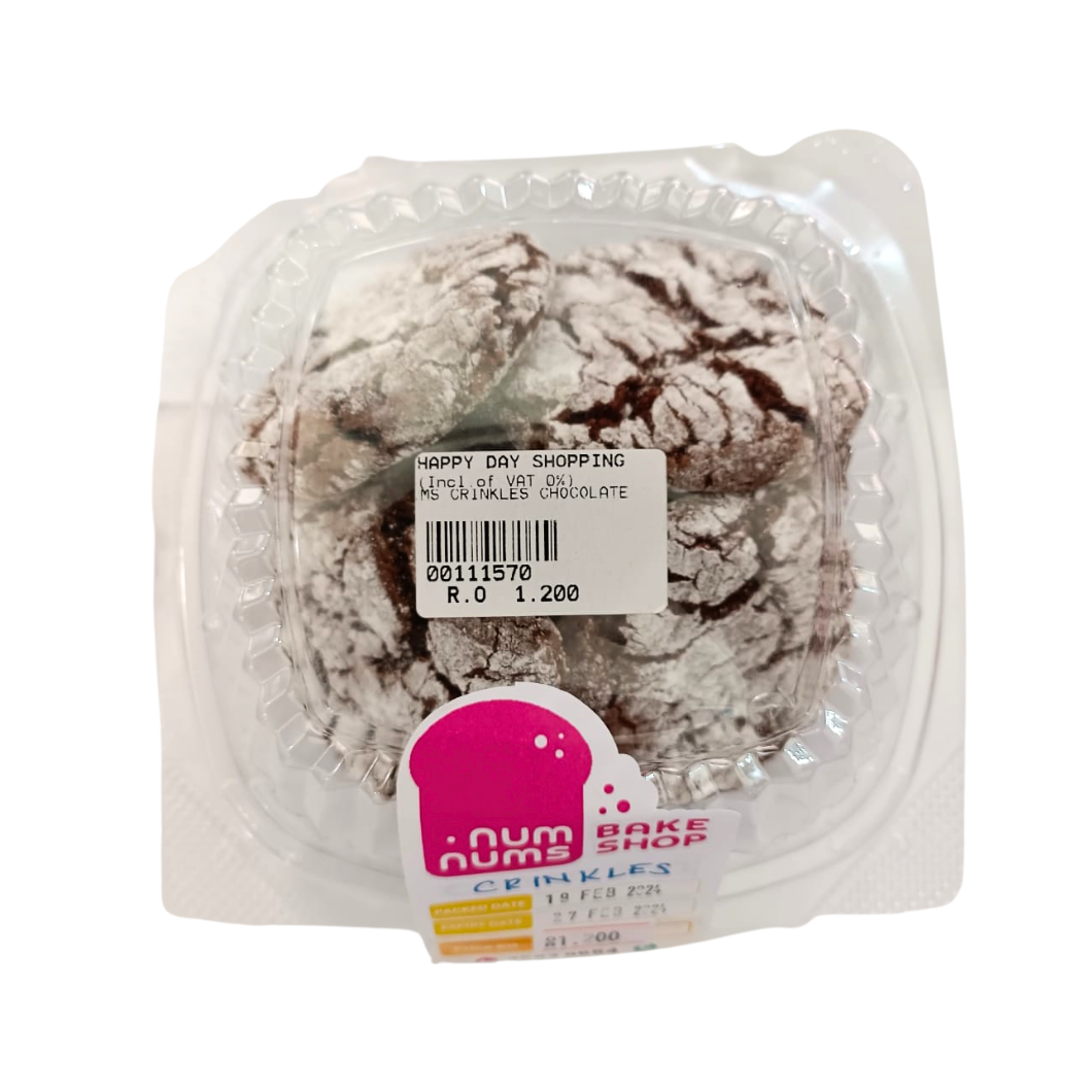 Num nums Chocolate Crinkle