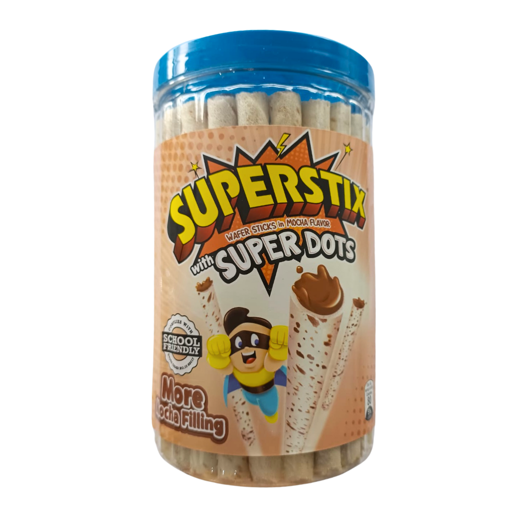 Superstix Superdots with Wafer Mocha Flavor 330g