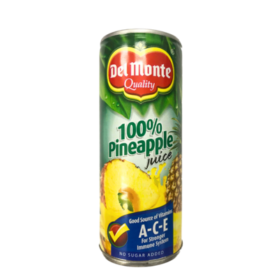 Del Monte 100% Pineapple Juice 240ml