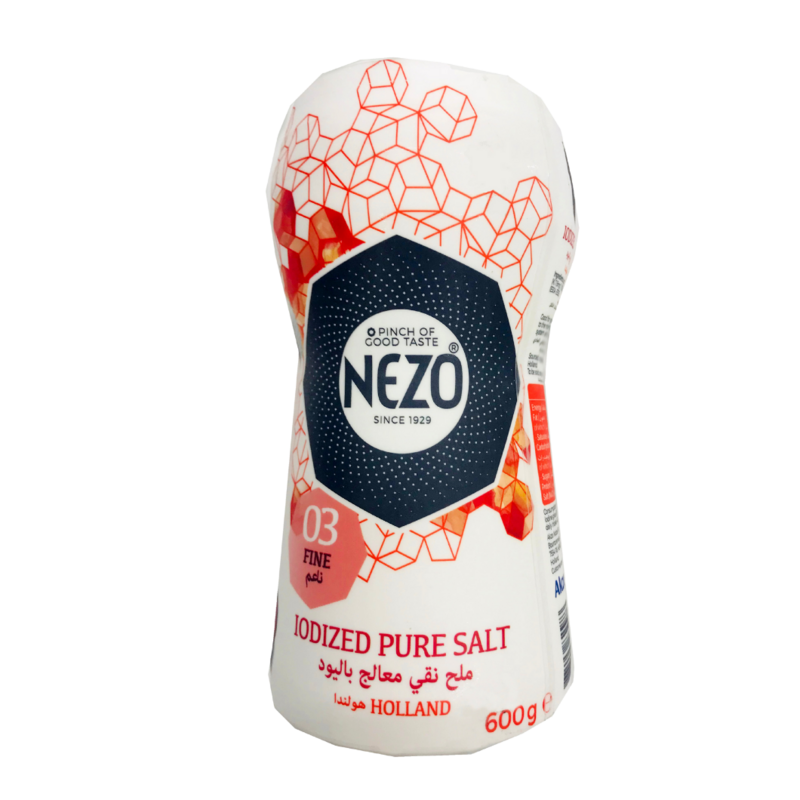 Nezo Iodized Pure Salt 600g