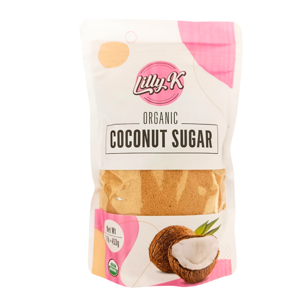 Lily K Coconut Organic Coconut Sugar