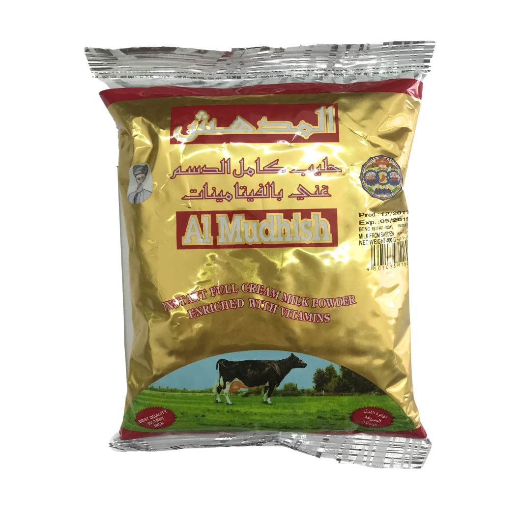Al Mudhish Instant Full Cream Milk Powder 400g