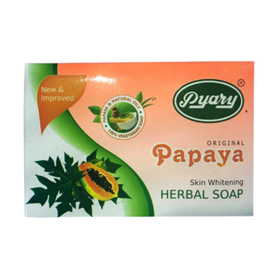 Pyary Original Papaya Skin Whitening Herbal Soap 75g