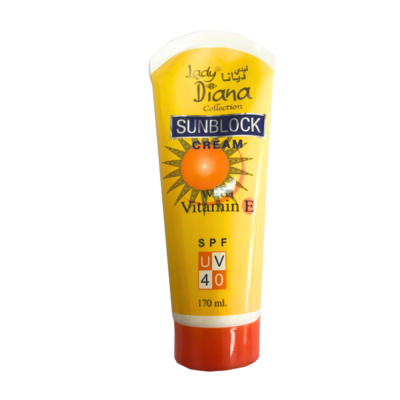 Lady Diana Collection Sunblock Cream with Vitamin SPFF40 170ml