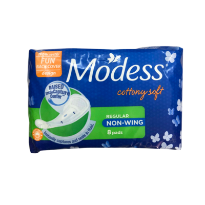 Modess Cottony Soft Regular Non-Wing 8 Pads