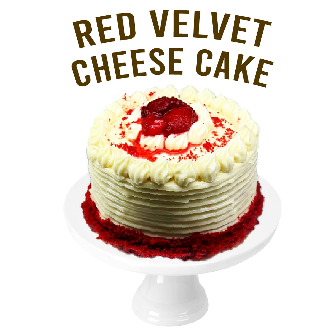 Red Velvet Cheesecake Cake (Bento) (Approx 4 Inch)