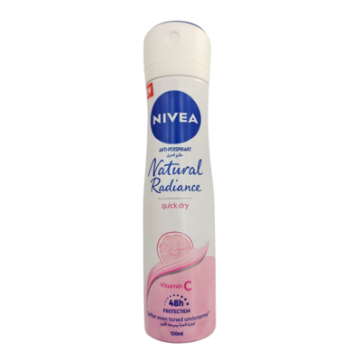 Nivea Natural Radiance Deodorant Spray 150ml