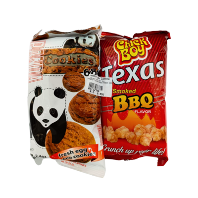 Promo - Panda Cookies + Texas BBQ