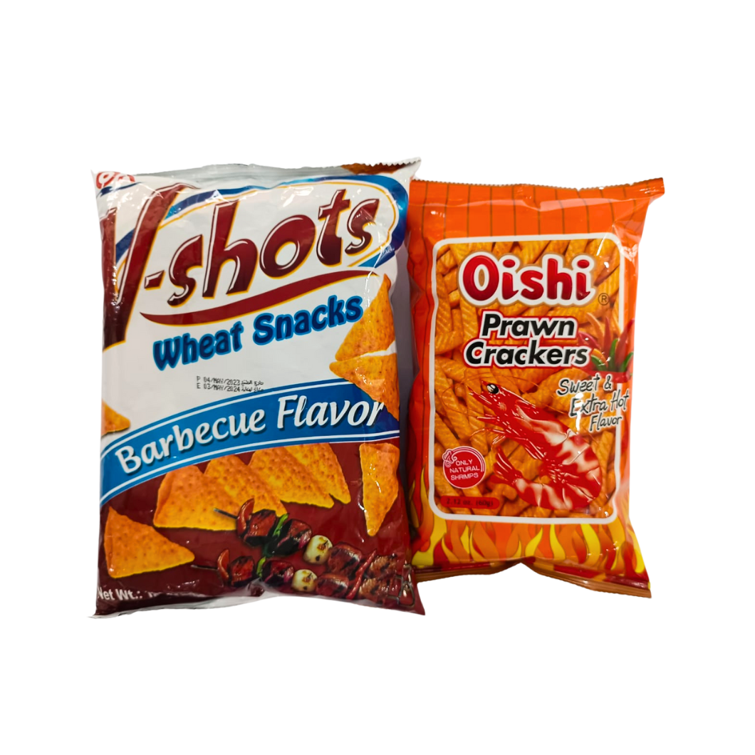 Promo - Vshots BBQ + Oishi Sweet & Spicy