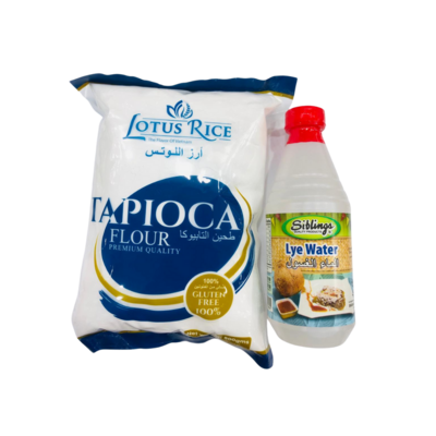 Promo - Lye Water + Tapioca Flour