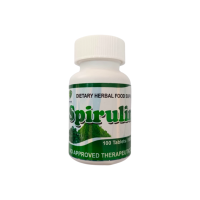 Spirulina Dietary Herbal Food Supplement 100 Tablets