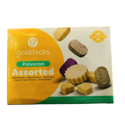 Goldilocks Polvoron Assorted 30pcs Box (May 4 expire)