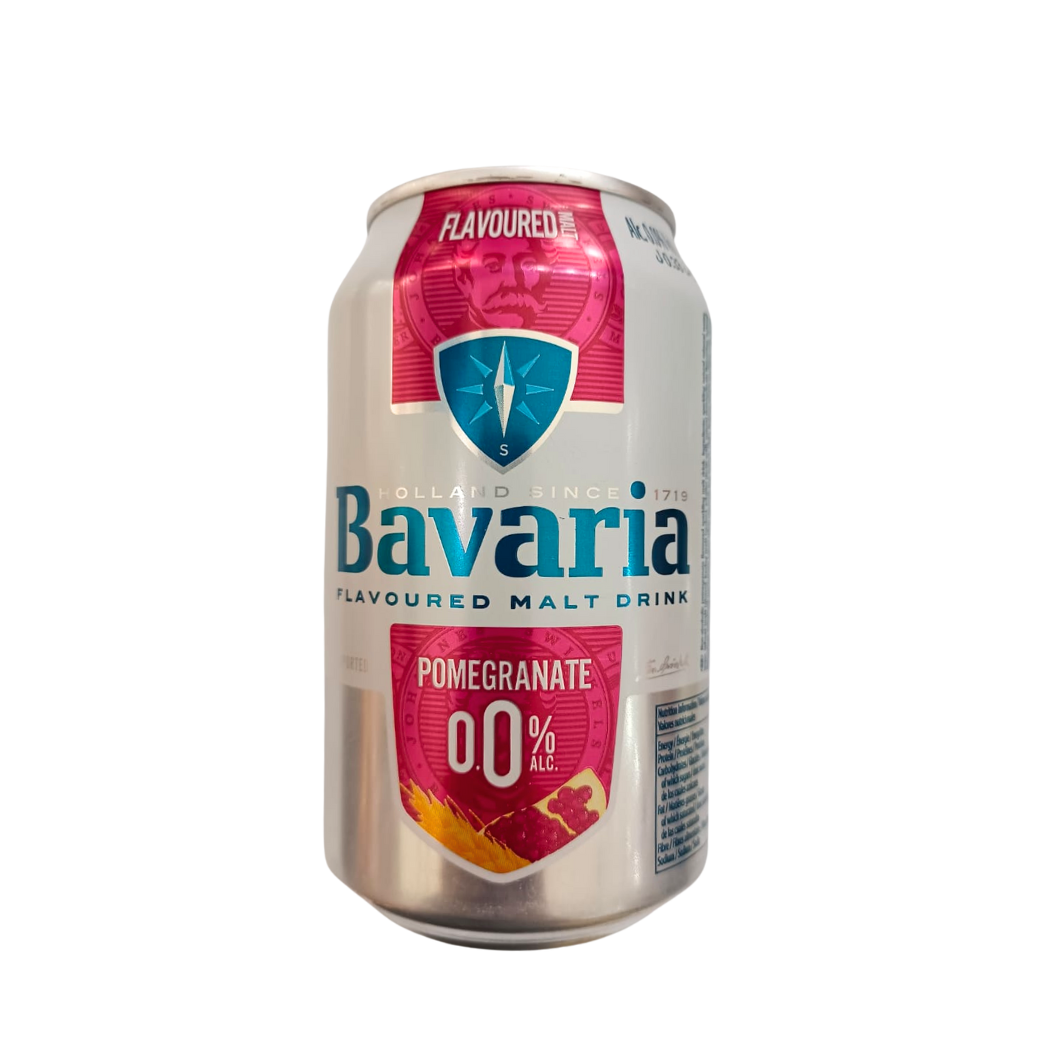 Bavaria Pomegranate 0% Flavoured Malt Drink 330ml