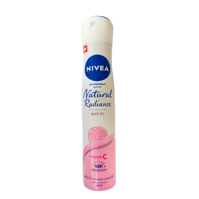 Nivea Natural Radiance Deodorant Spray 200ml