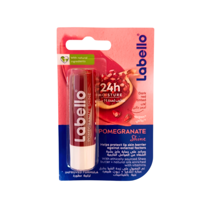 Labello Pomegranate Shine Lip Balm (Vegan) 4.8g