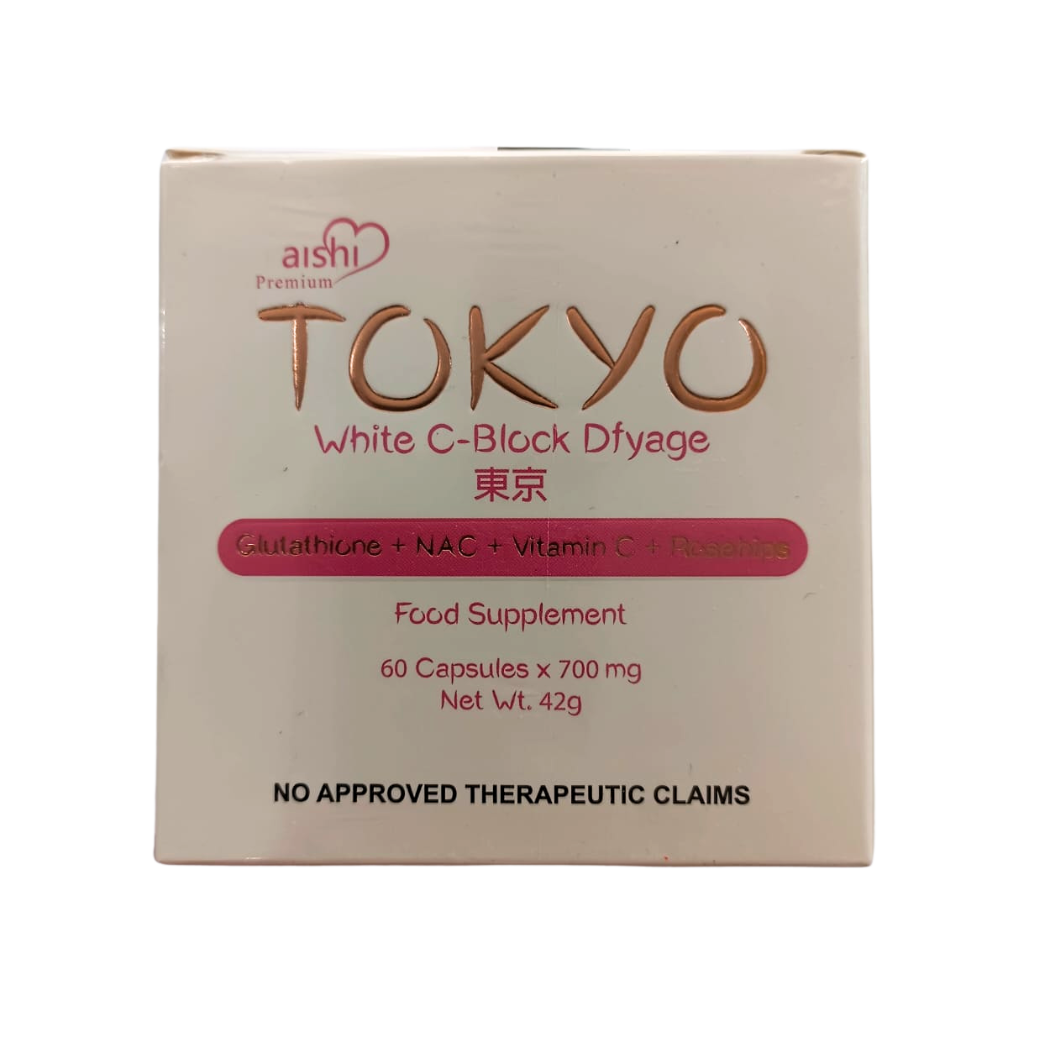 Aishi Tokyo White C Block Dfyage (60 Caps)