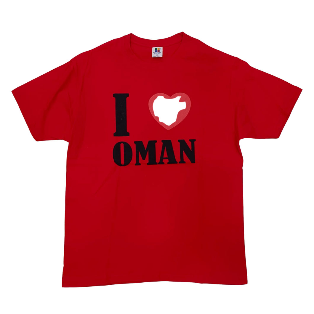 Tshirt - I Love Oman (Red)