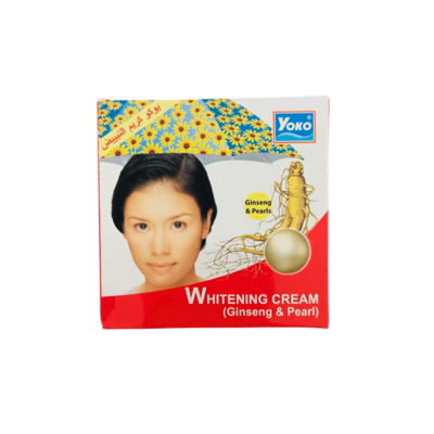 Yoko Whitening Cream (Ginseng & Pearl) 4g
