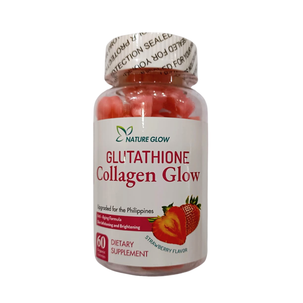 Nature Glow Glutathione Collagen Glow Strawberry 60pc