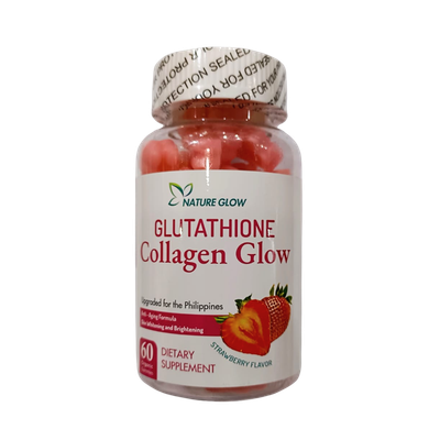 Nature Glow Glutathione Collagen Glow Strawberry 60pc