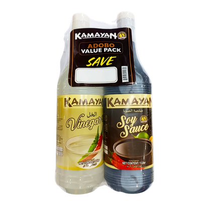 Kamayan Pack Soy Sauce &amp; Vinegar 1L