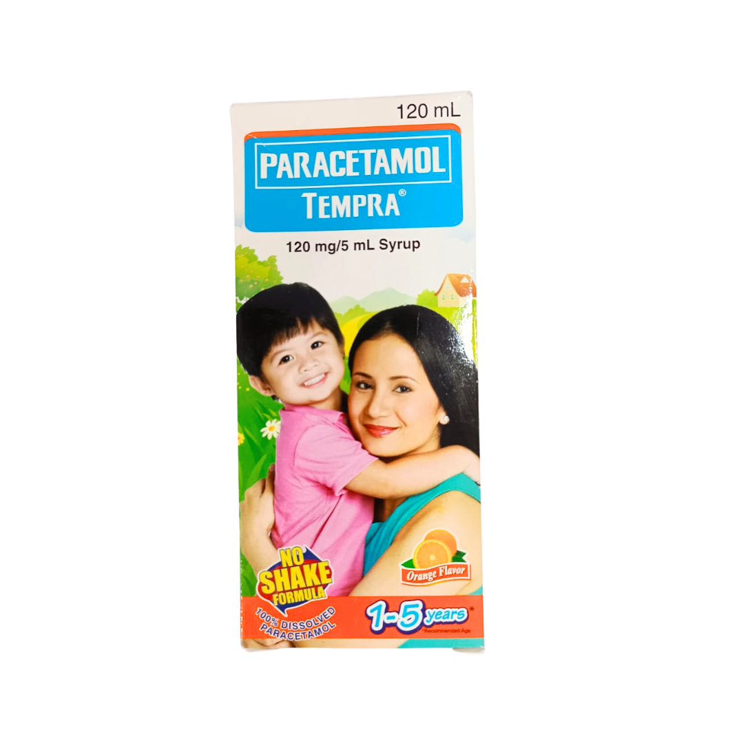 Tempra Paracetamol 120ml(1-5years old)