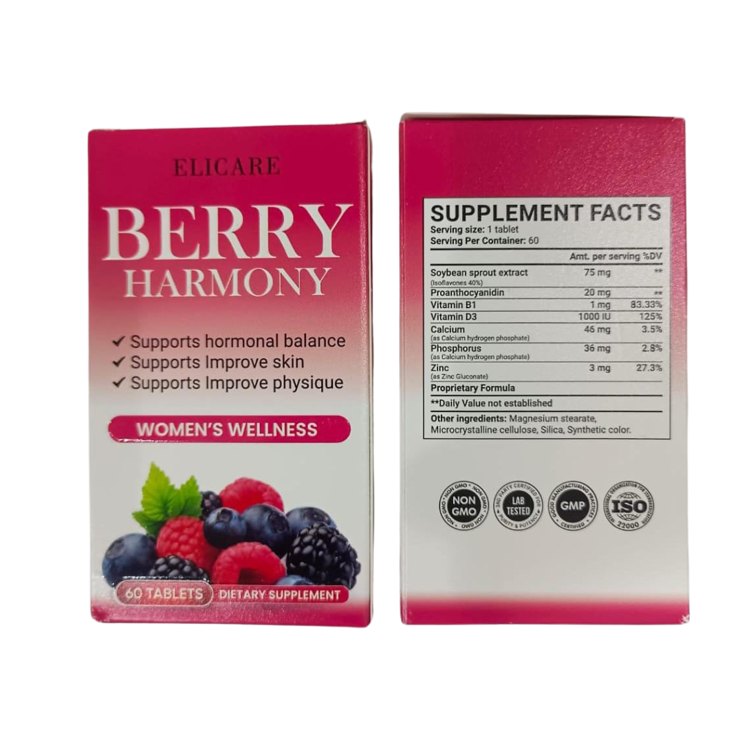 Elicare Berry Harmony 60 Caps
