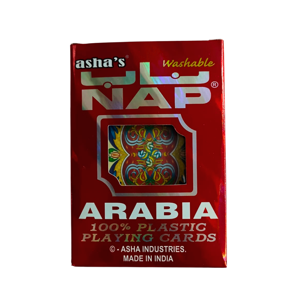 Arabia Playing Cards (red)