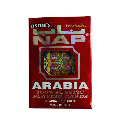 Arabia Playing Cards (red)