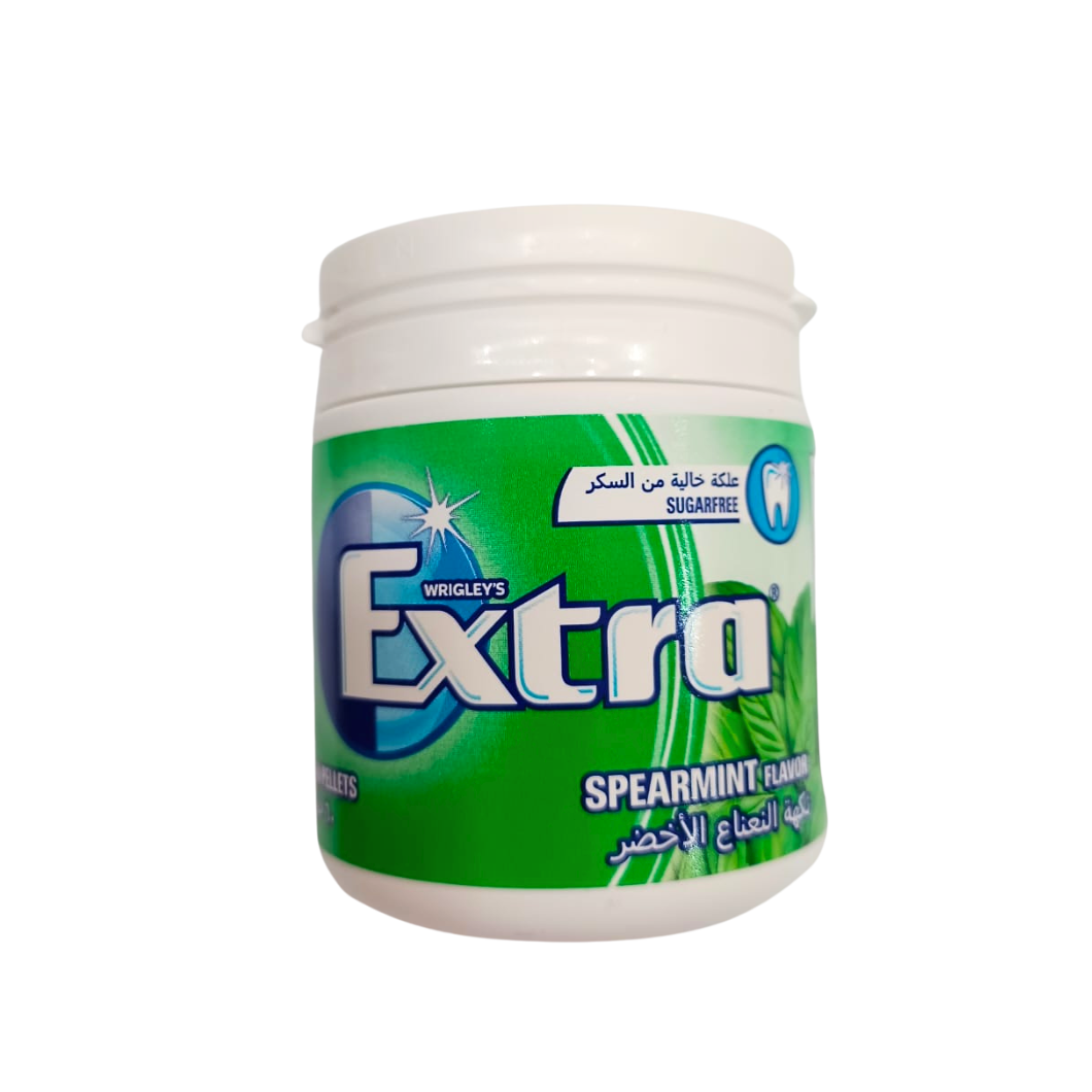 Extra Spearmint Chewing Gum 60pellets