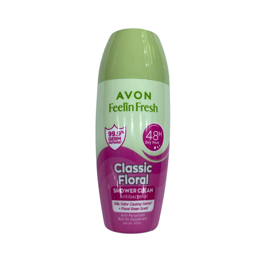 Avon Feeling Fresh Classic Floral Shower Cream Deodorant 40ml