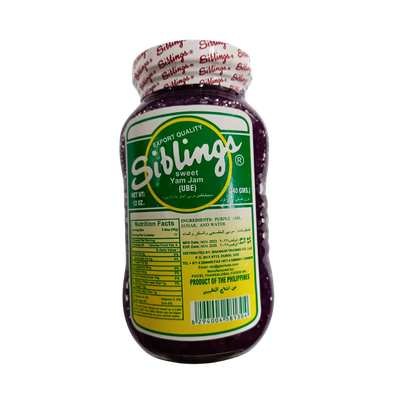 Siblings Sweet Yam Jam (UBE) 340g