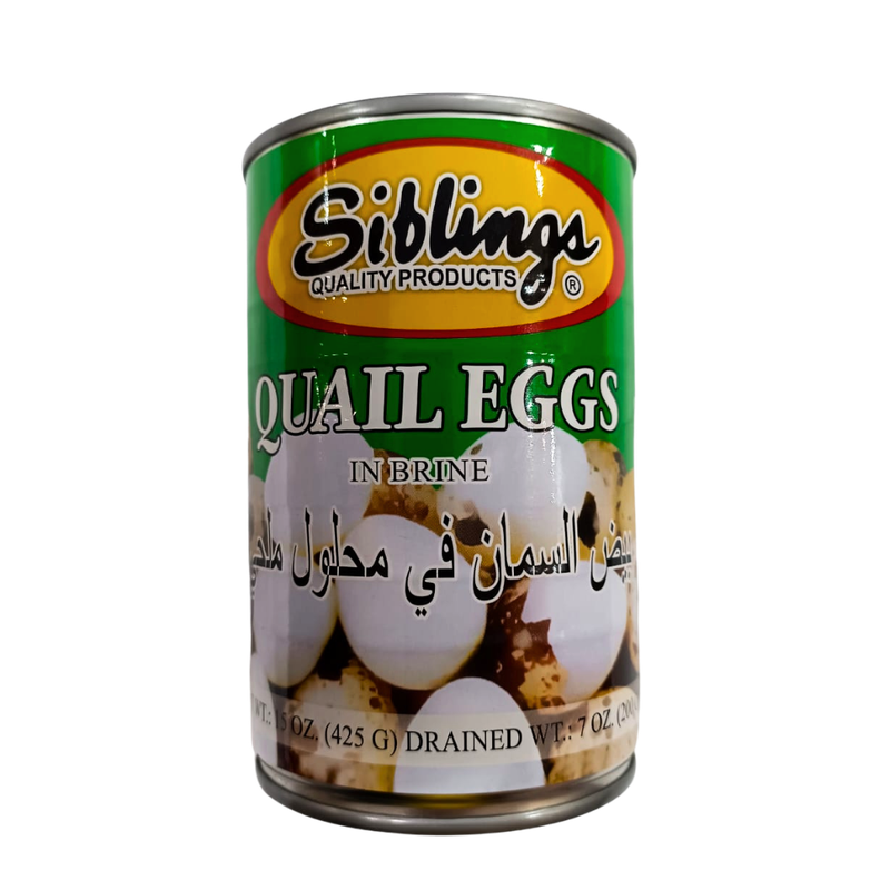 Siblings Quail Eggs 425g