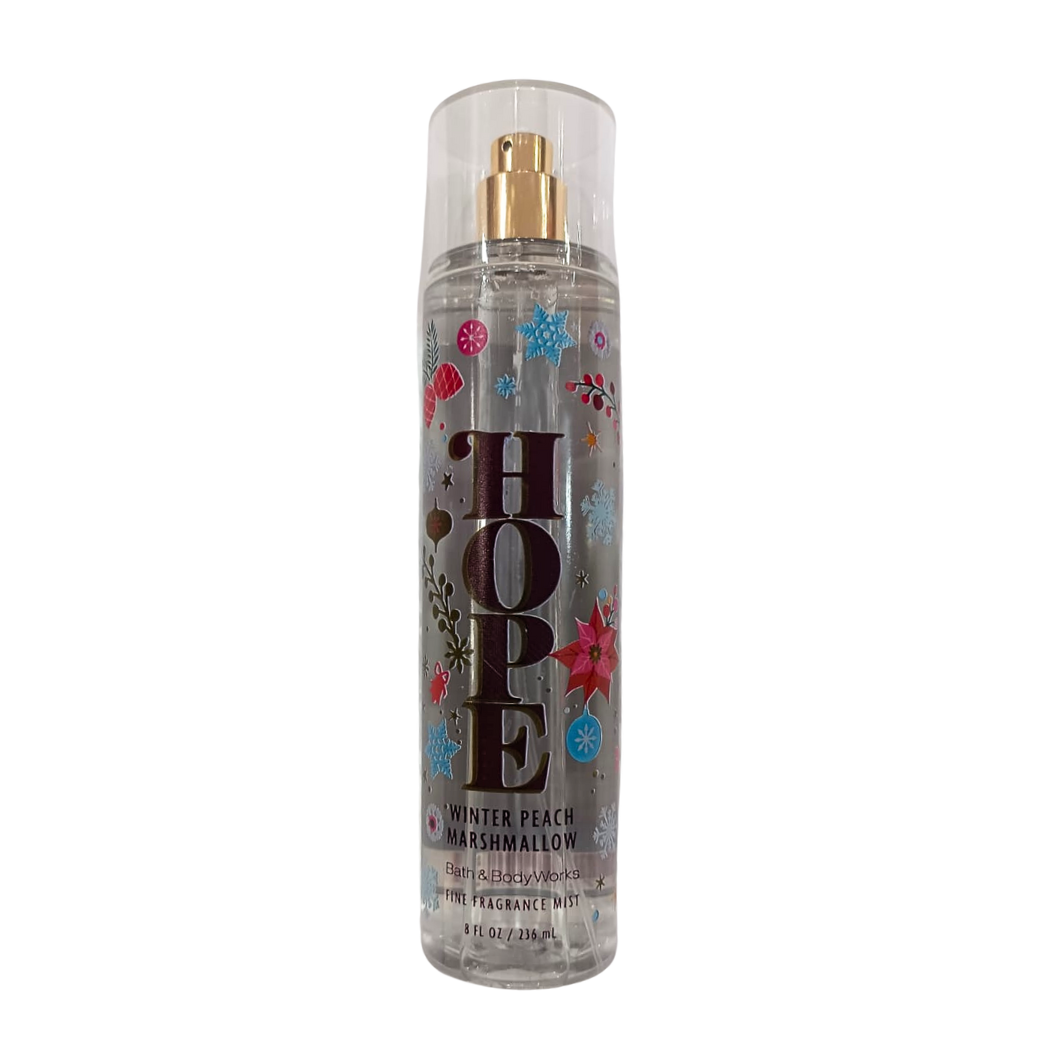 Bath &amp; Body Hope Winter Peach Marshmallow Fragrance Mist 236ml