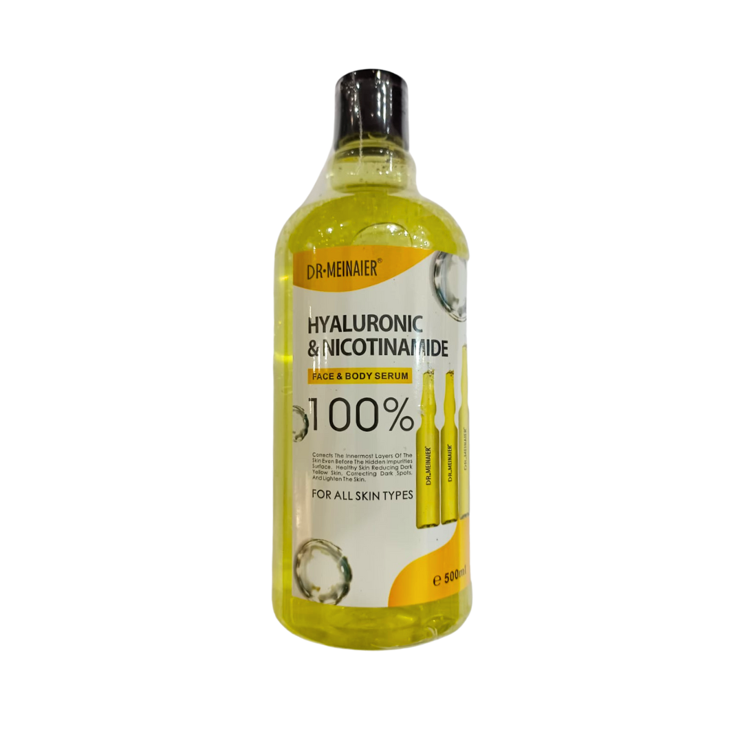 Dr Meinaier Hyaluronic &amp; Nicotinamide Face &amp; Body Serum 500ml