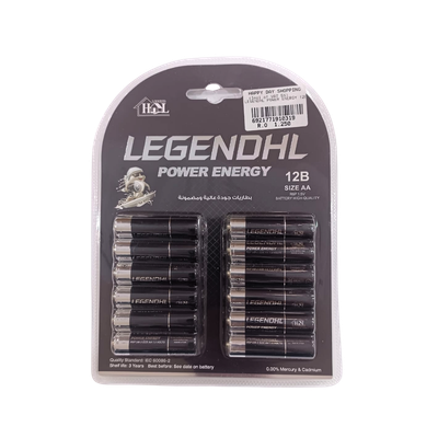 Legendhl Battery Black Size AA (LD)