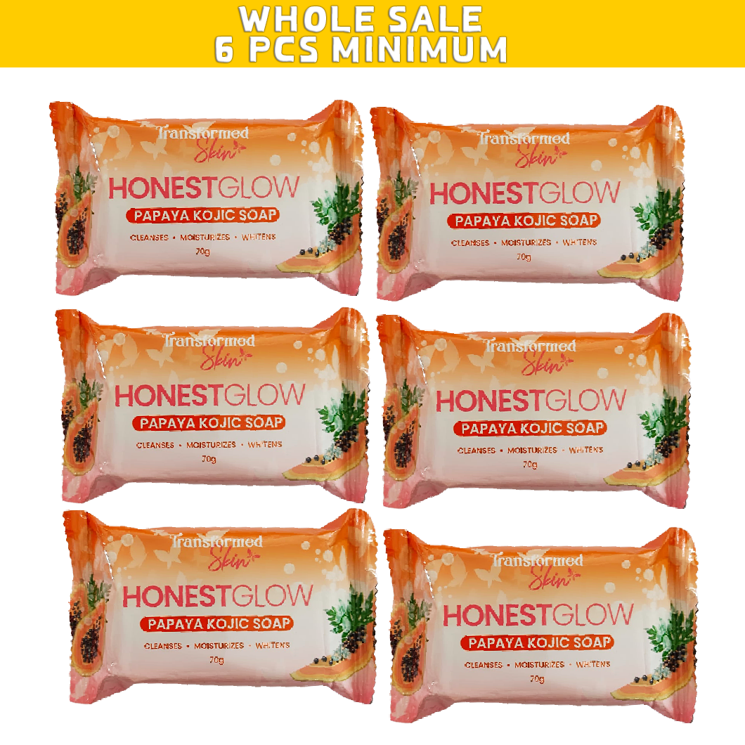HonestGlowPapayaKojicSoap70g
